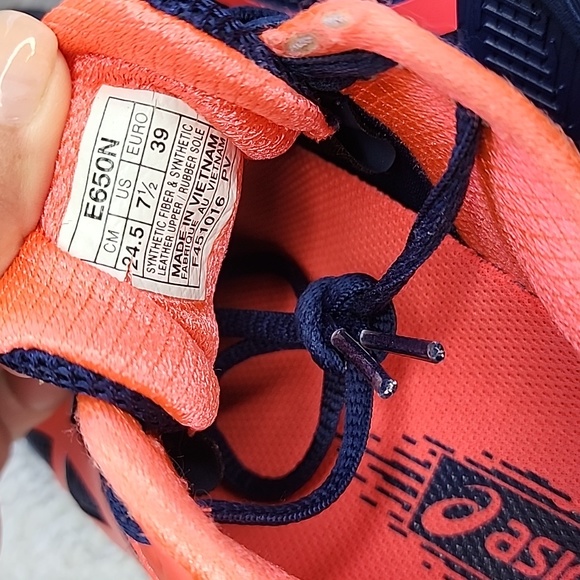 ASICS womens 7.5 Gel solution speed 3 - Picture 5 of 8